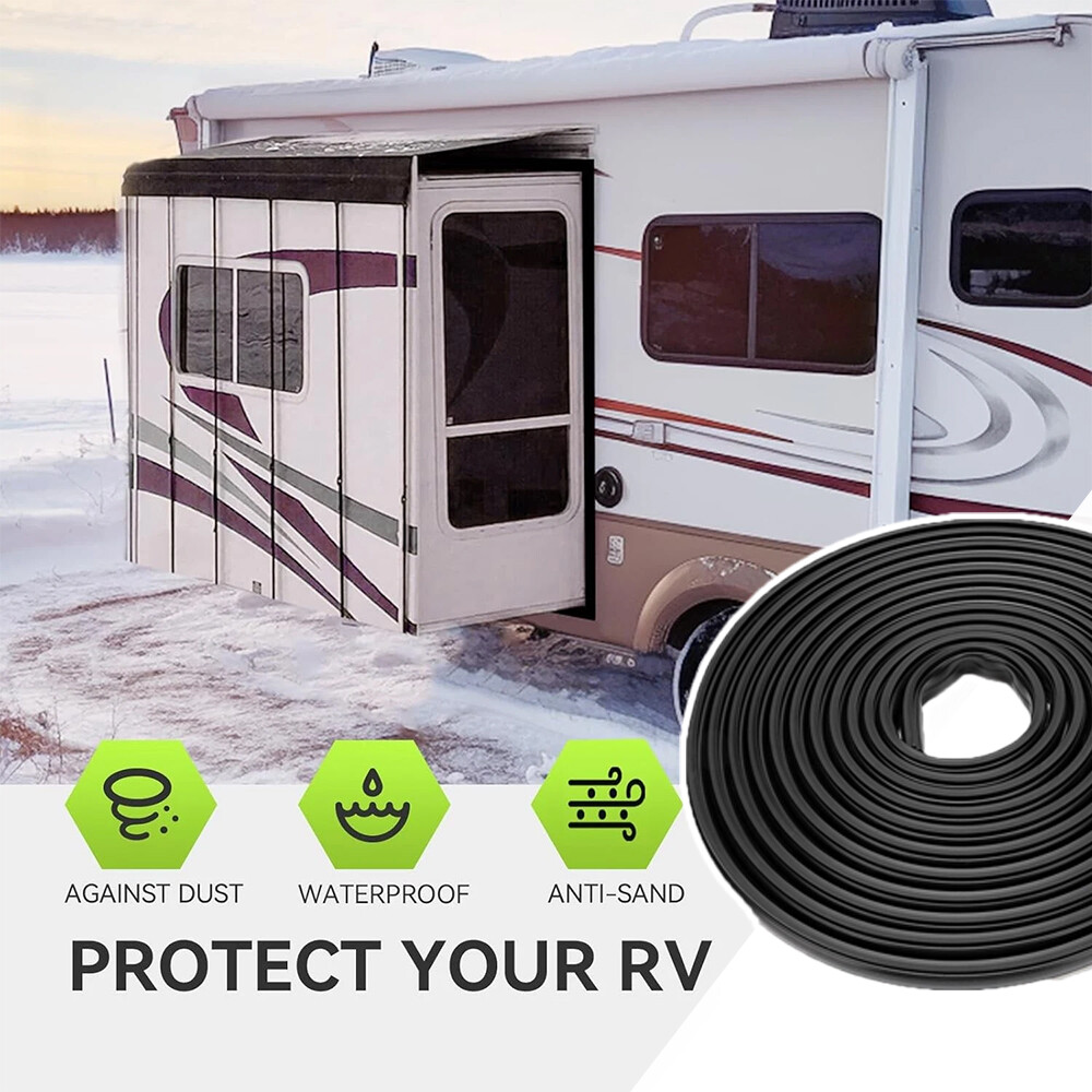 30Ft RV Slide Out Replacement Bulb Keystone Rubber Seal Strip Trim Gasket Camper