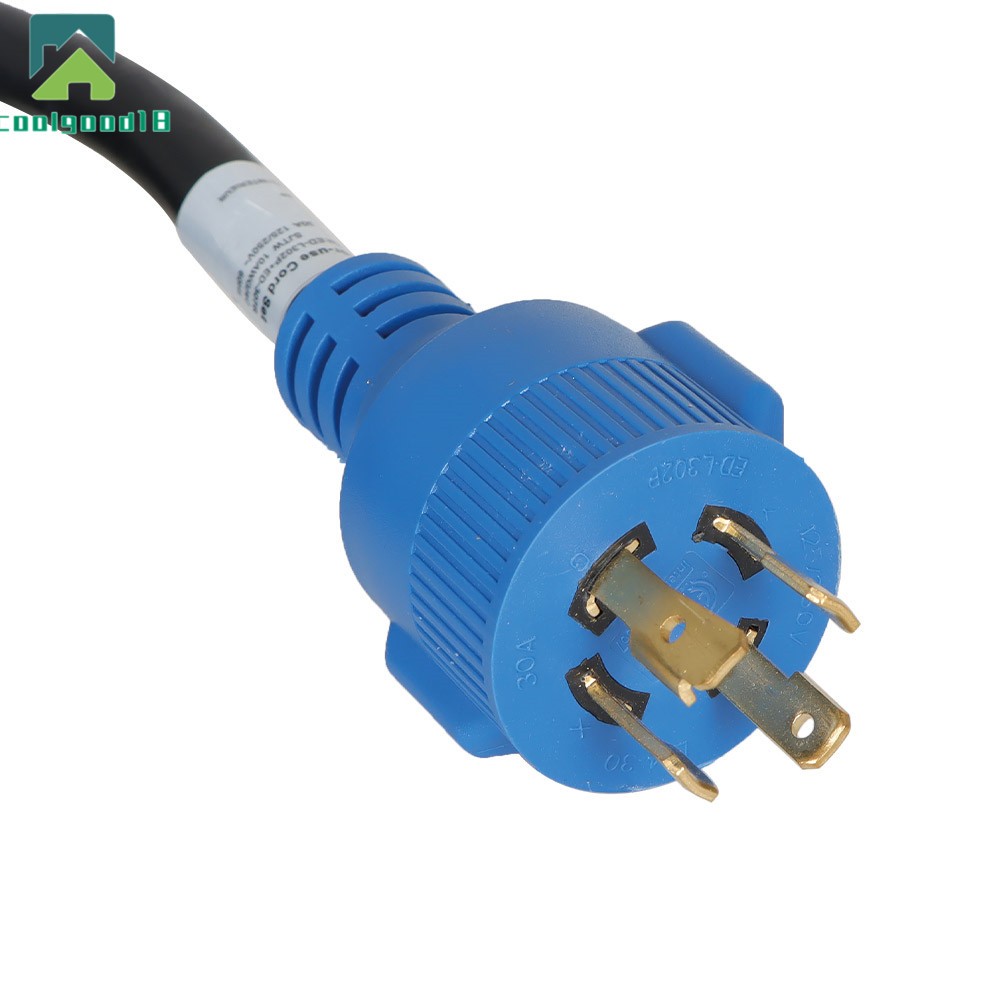 30 Amp Generator Cord 25FT and Power Inlet Box, NEMA L14-30P/L14-30R 125/250V