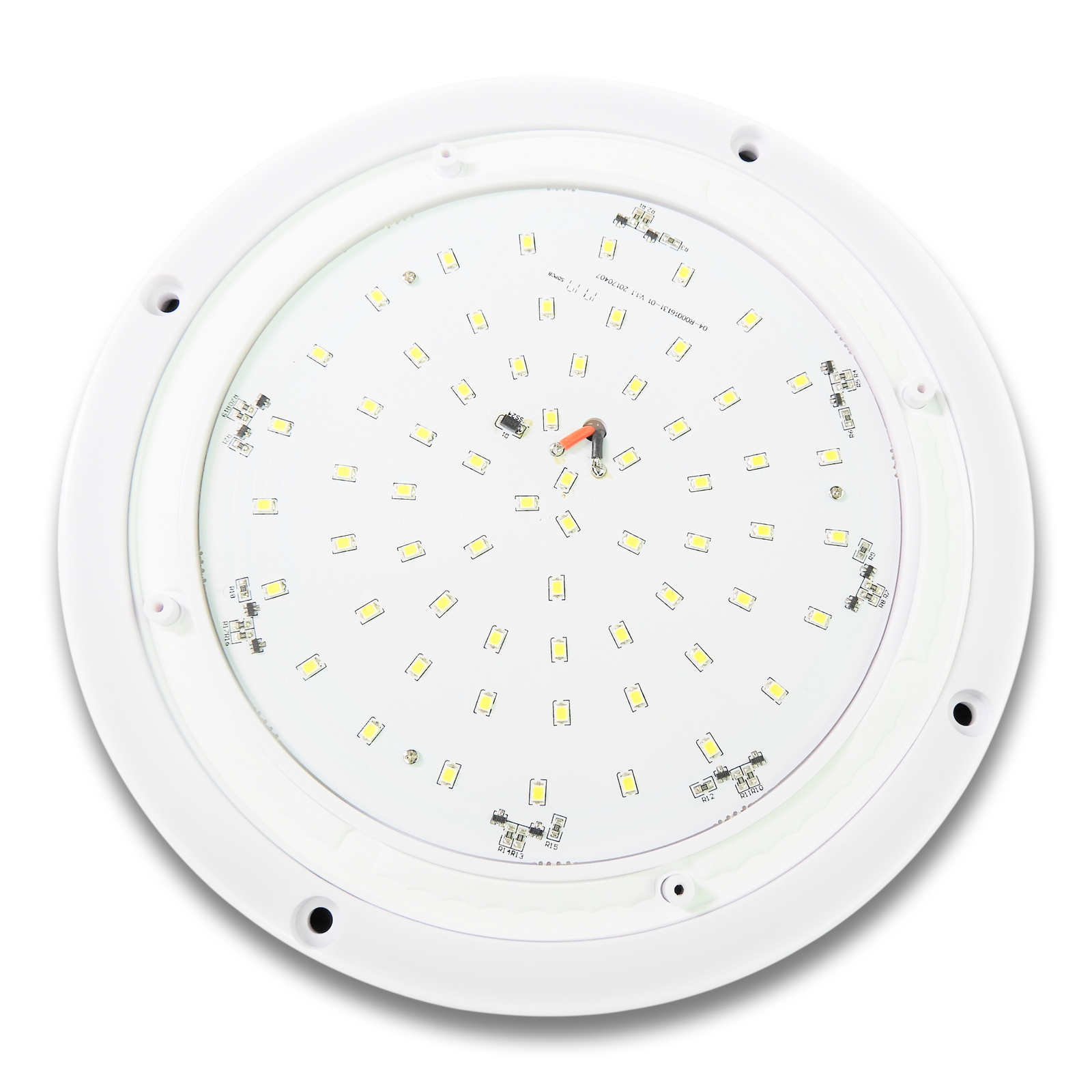 LED 12 volt BRIGHT porch dome 8.5″ SCARE LIGHT RV cargo trailer van 1000 LM