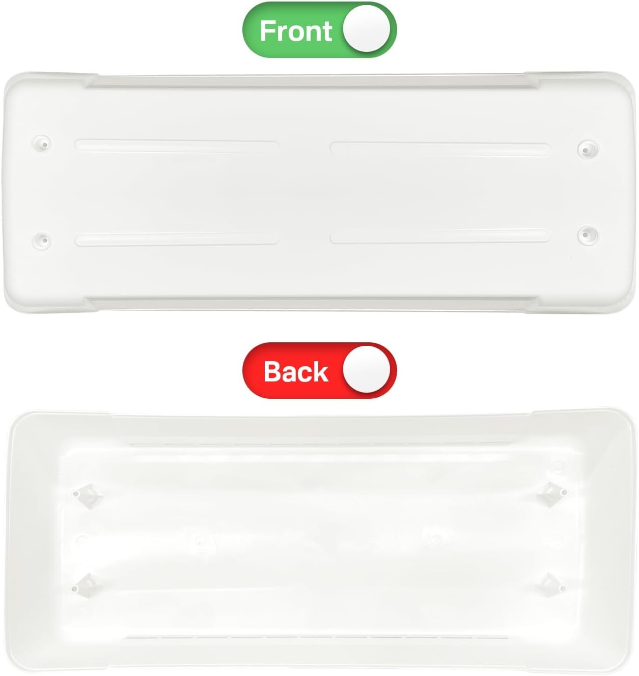 RV Refrigerator Vent Cover Compatible with Dometic Vents Lid Cap Universal 65528