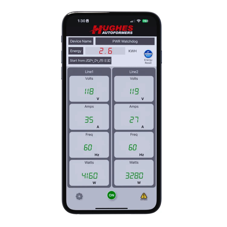 Gen II – 30 Amp WiFi Surge Protector with Auto Shutoff Portable – FREE SHIP NEW