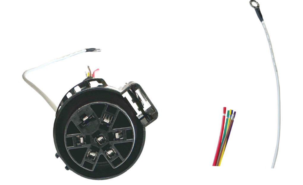 CM Truck Bed Harness – 9900274 – Bare Wire End to OEM 7 Pin Trailer Socket