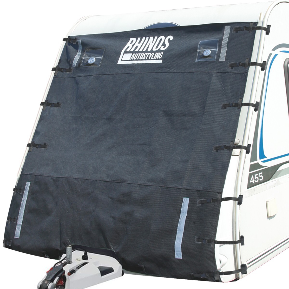 FOR Coachman Vision – HD Caravan Front Towing Cover Protector + LED LIGHTS