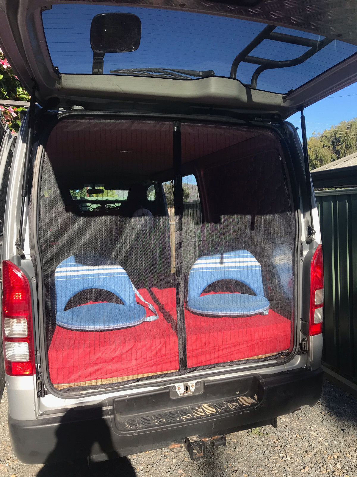 CamperVan Rear Bug Mesh Insect Screen – (Advise year, model & roof type)