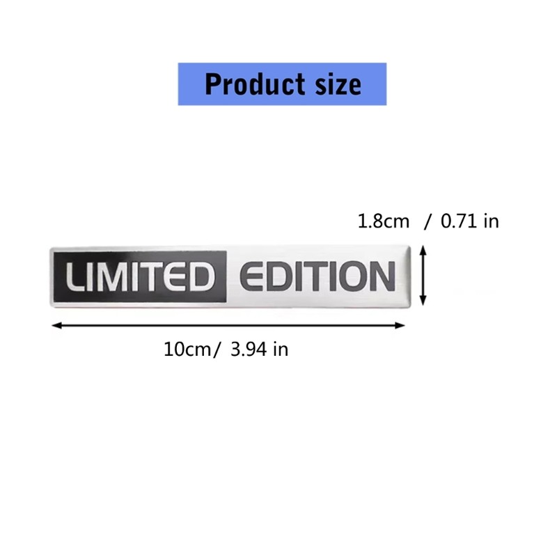 Oxidation Resistant Metal Car Symbol Label For Permanent Outside Tailoring Look