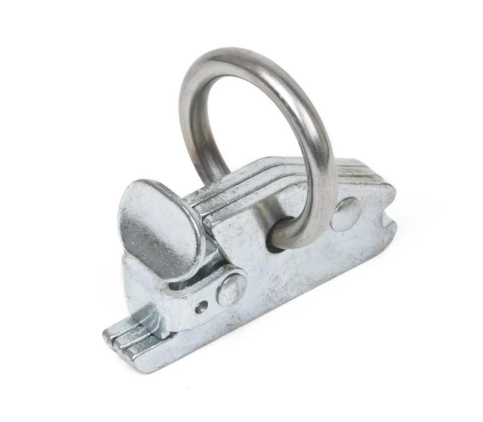 6 Pack E-Track O-Ring Fittings, Heavy-Duty 1.5in Diameter O-Ring, 2,000 lb Worki