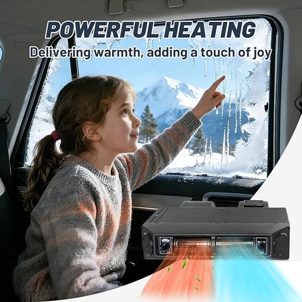 12V Electric Cooling Only Air Conditioner Universal Underdash Auto Car A/C Kit