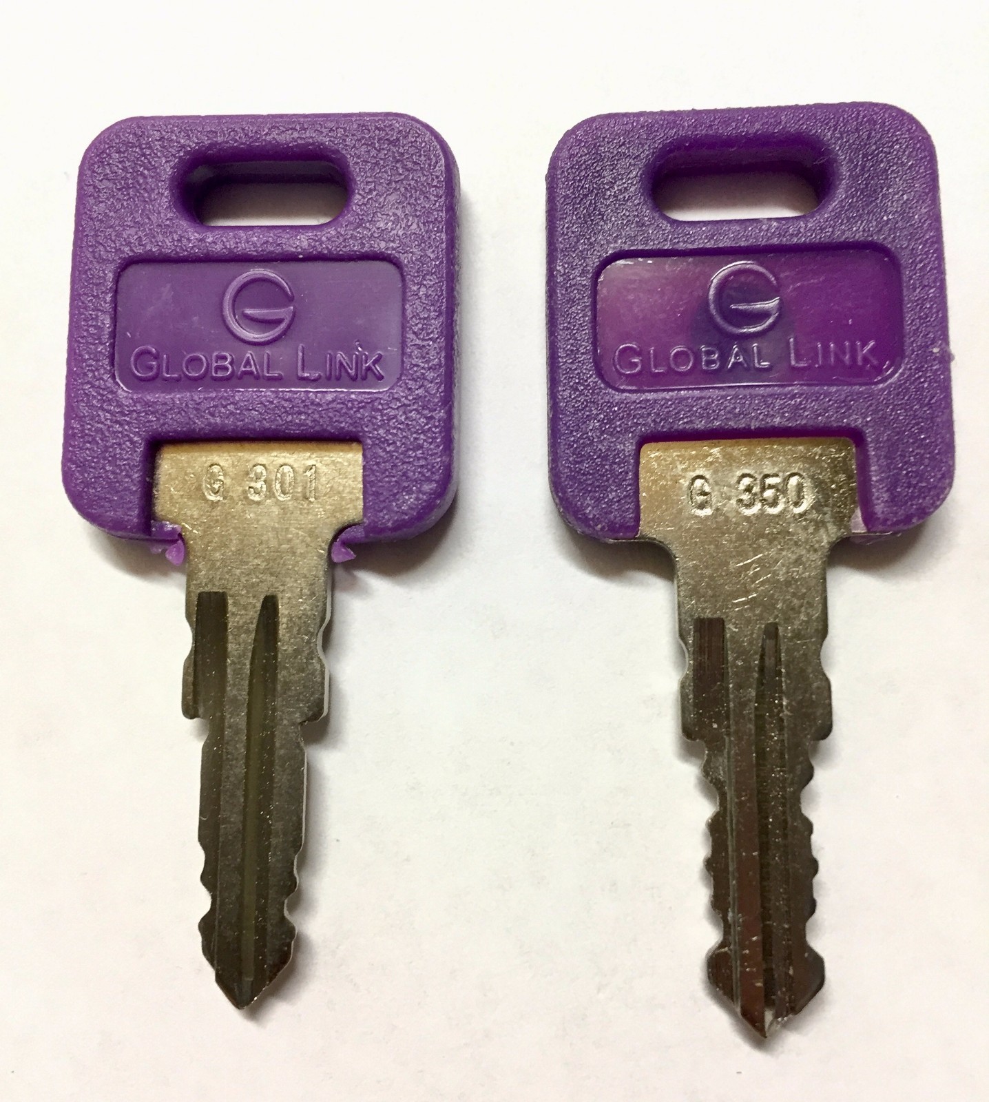 1 Pair (2 keys) Global Link Precut Keys G301 – G391 Select Your Key Number