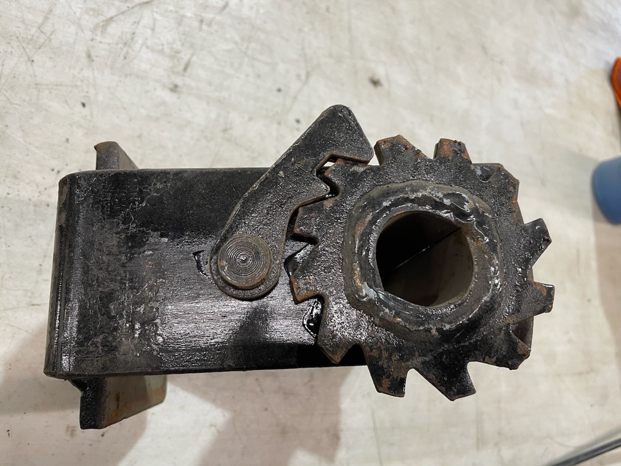 Bolt or Weld-On Winch Strap Ratchet Tie Down for Truck Trailer