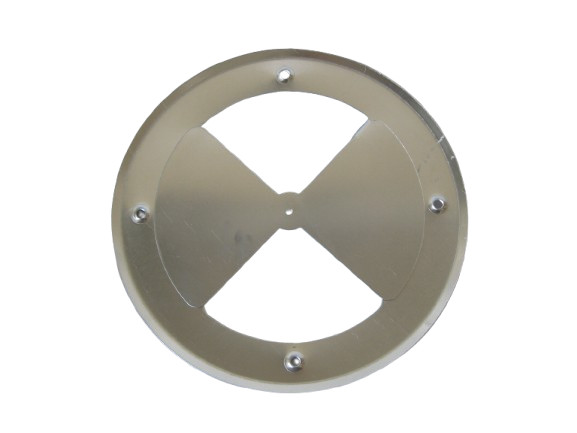 Aluminum Round Adjustable Spinner Side Closing Vent Air Flow Trailer Box