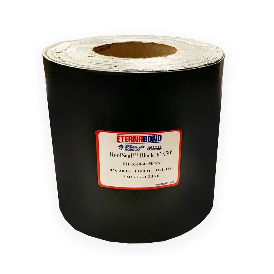 6″ x 10 ft Eternabond Roof Leak Repair Tape Patch Seal – BLACK – 10 Feet 10 Foot