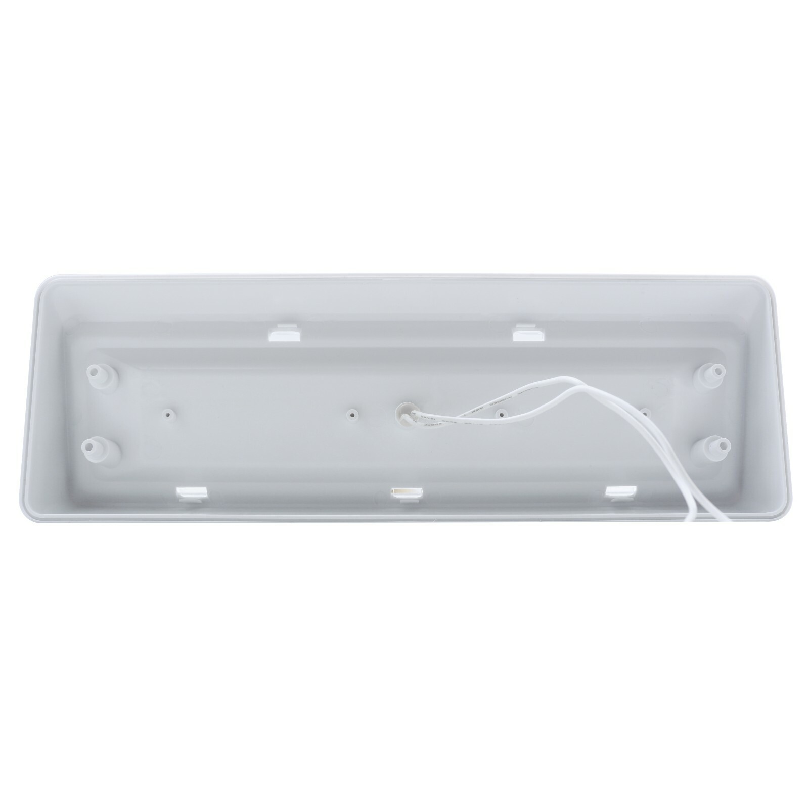 12 inch White Exterior RV LED Porch Light 650LM 12 Volt with Switch
