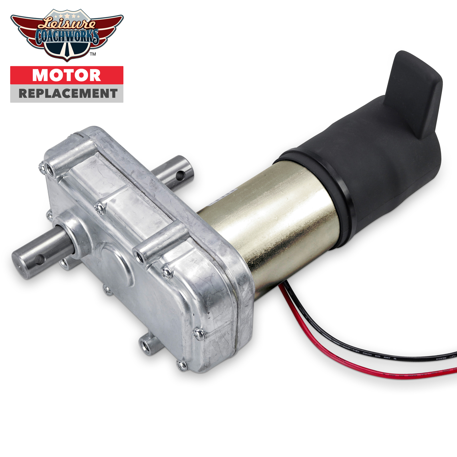 522967 RV Slide Out Motor – Maxi-Torque Dual Shaft without Pin