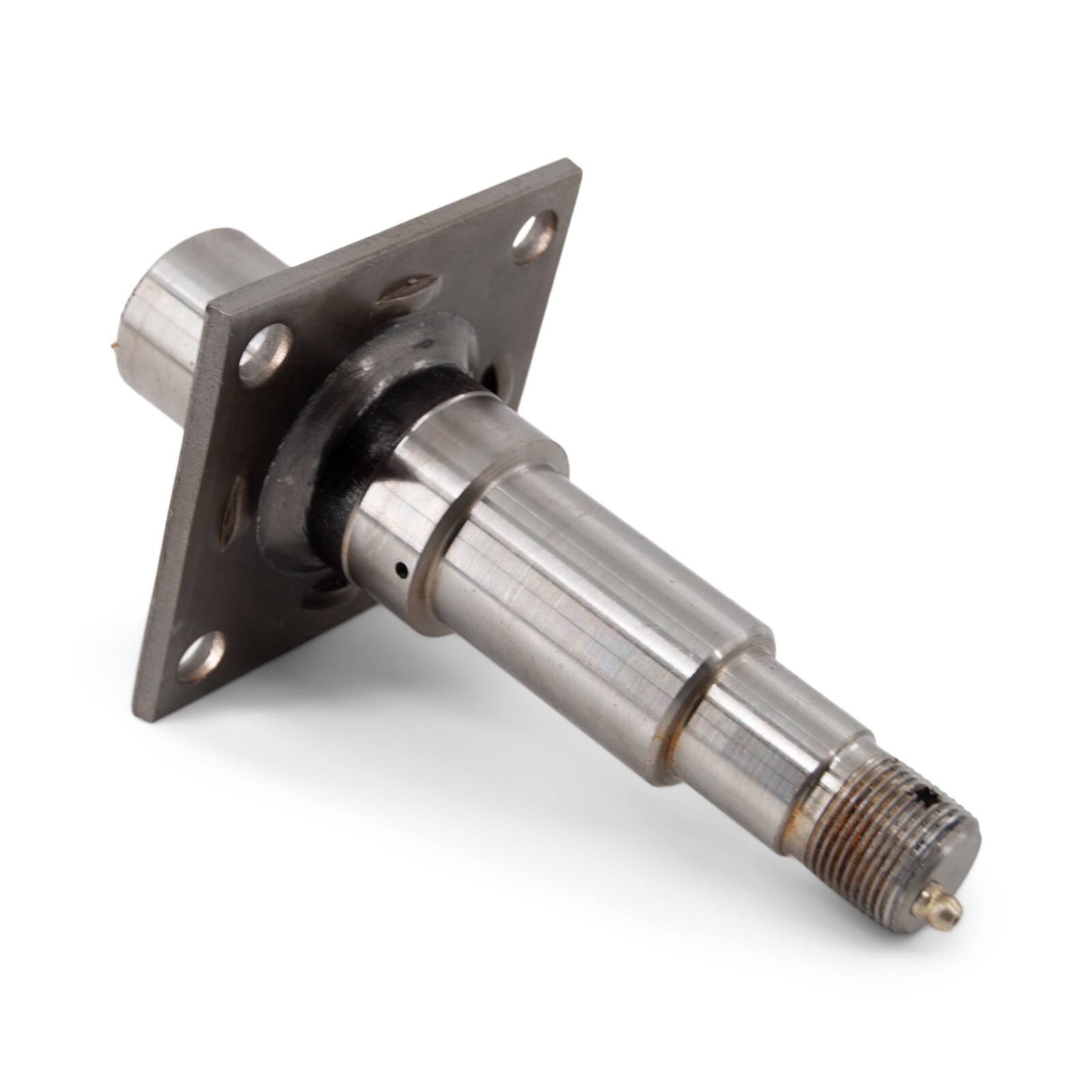 Trailer Spindle for 3,500 lb #84 Axle Weld On 1 1/2 inch Round with Brake Flange