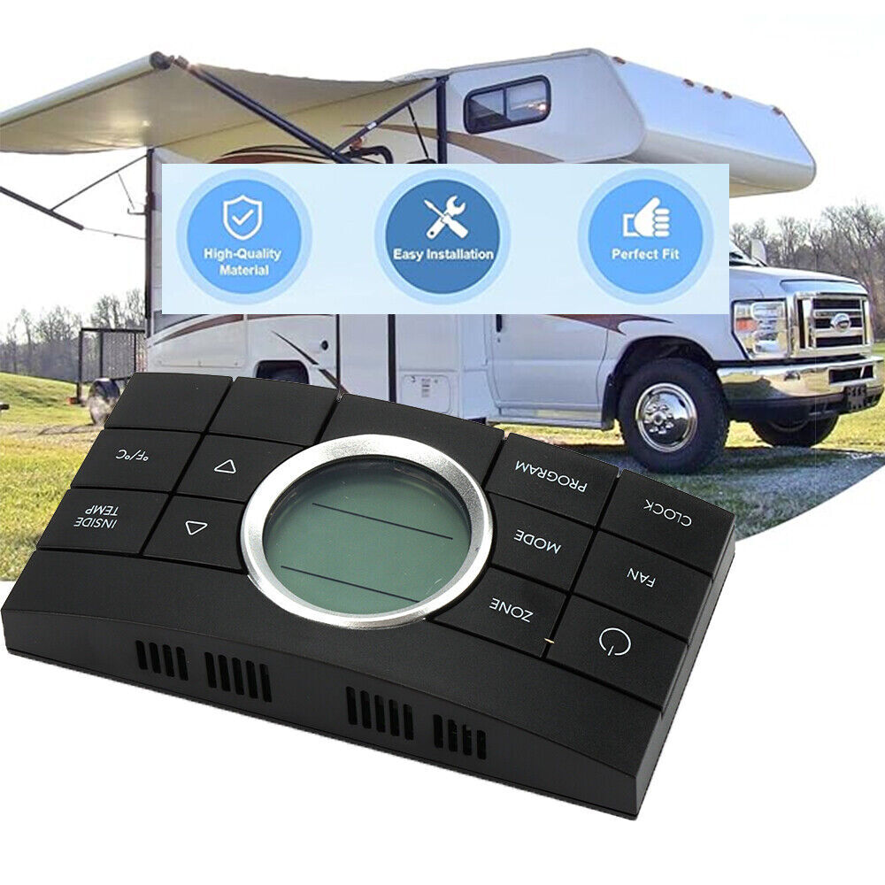 1Pc RV Thermostat Multi-Zone Comfort Control Center 2 10-Button For Dometic CCC2