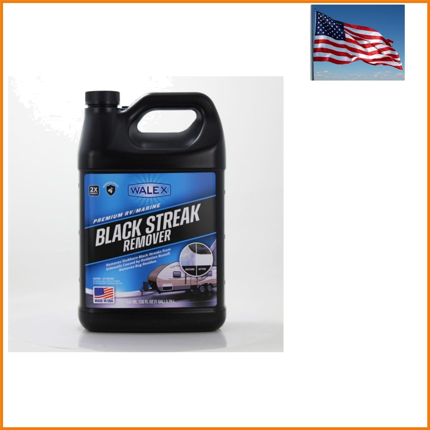 RV/Marine Black Streak Remover – Powerful Exterior Cleaner for RVs, Campers, …