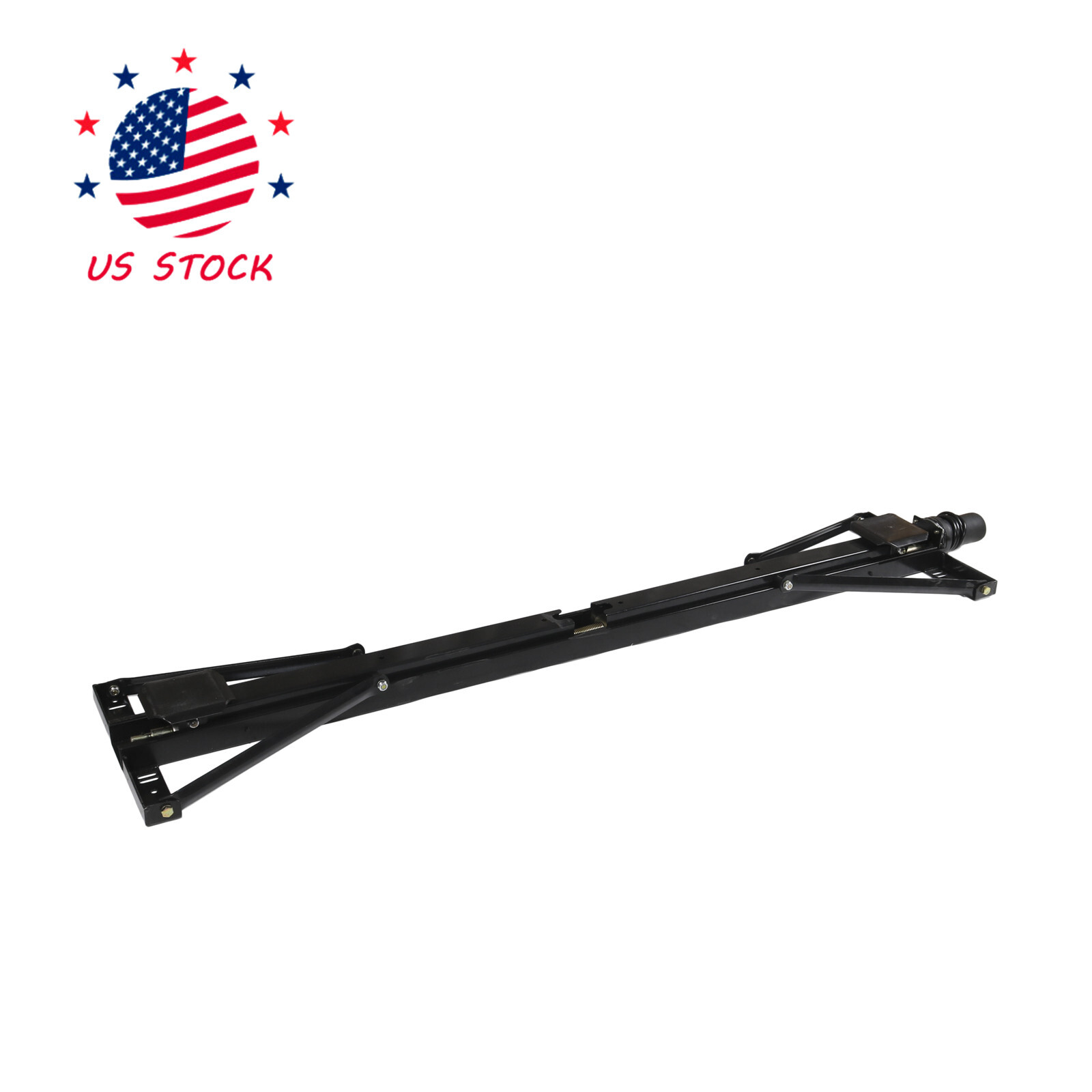 Universal Rear Trailer Stabilizer Jack Stand Stabilizer Jack Kit 298707, Black