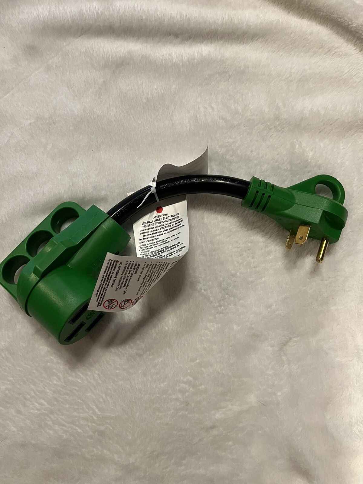 RV Electrical Adapter Cord 30A 125v Everdevelop Electric Appliance Co NEW