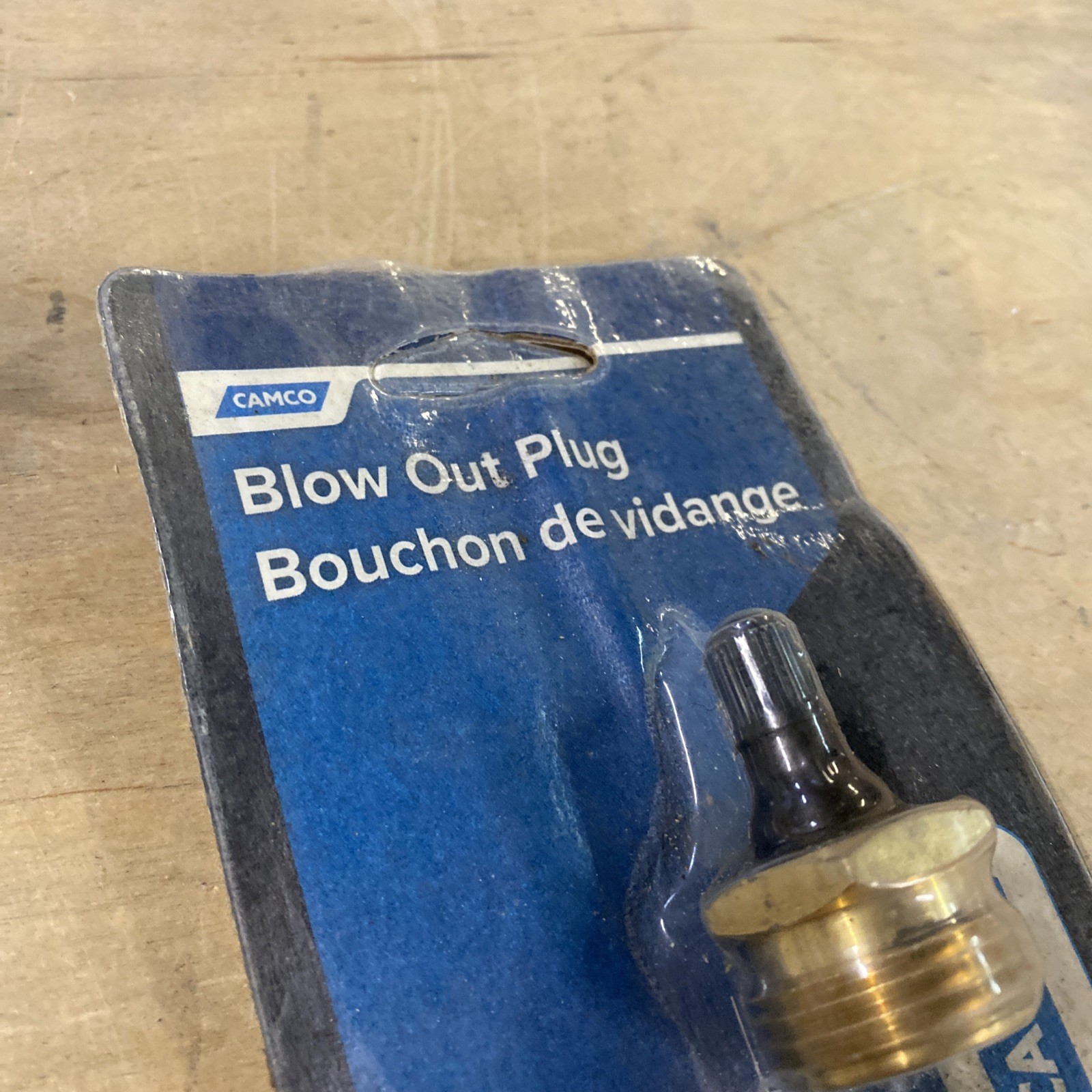 Camco 36153 Heavy Duty Brass Blow Out Plug Helps Clear the Water Lines in RV