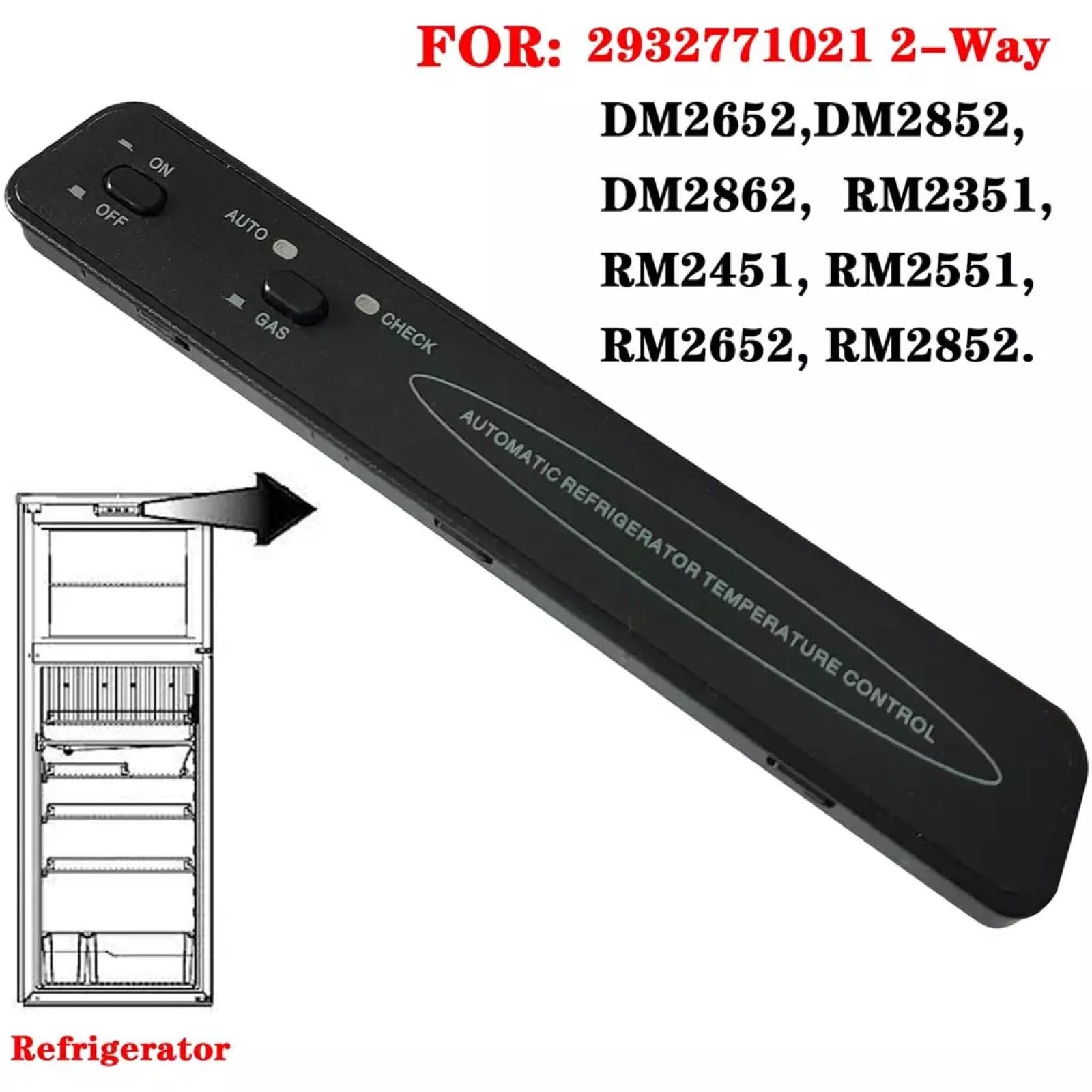 Control Panel Circuit Board Kit Replacement For Dometic RV Refrigerator Part