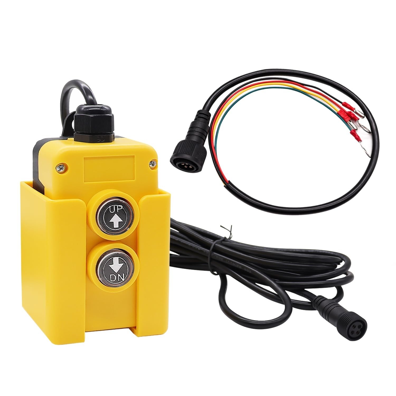 4 Wire Dump Trailer Remote Control Switch 12V Up Down Hydraulic Pump