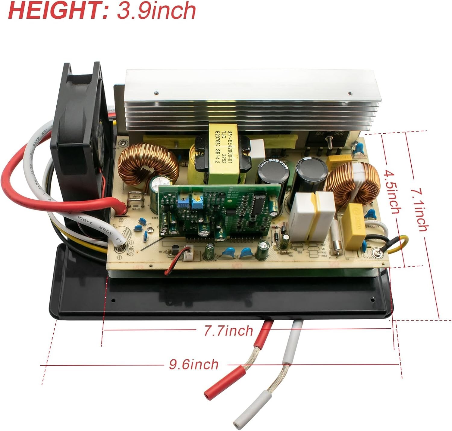 WF-8955-MBA Power Converter Assembly 55Amp for WF-8955-AD & Parallax 7155 7145