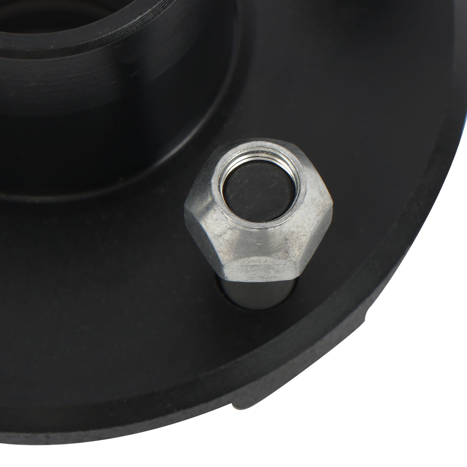 Pre-Greased Pair of 5-Bolt on 4-1/2 Inch Hub Assembly & 1″ Square BT8 Spindle