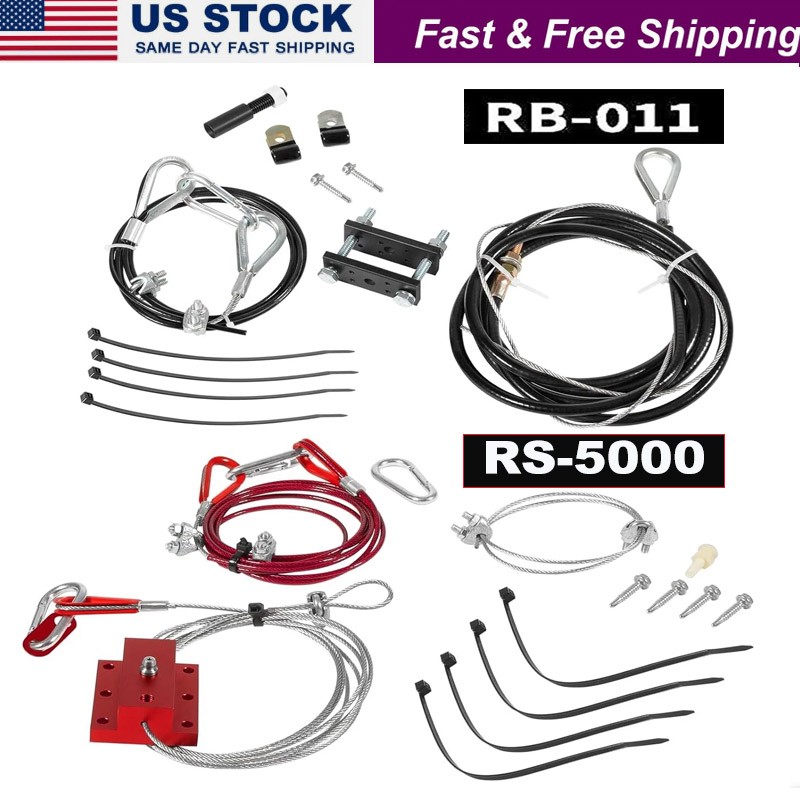 Break Away Device and RB-011 Trailer Brake System Fitment for RV Towed Vehicle
