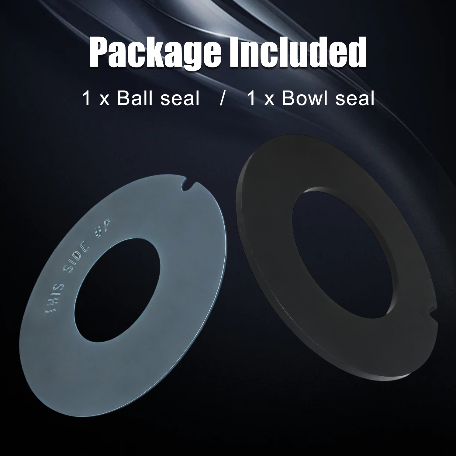 RV Toilet Flush Ball Seal for Dometic 210 510 511 385311462 Sealand 110 111
