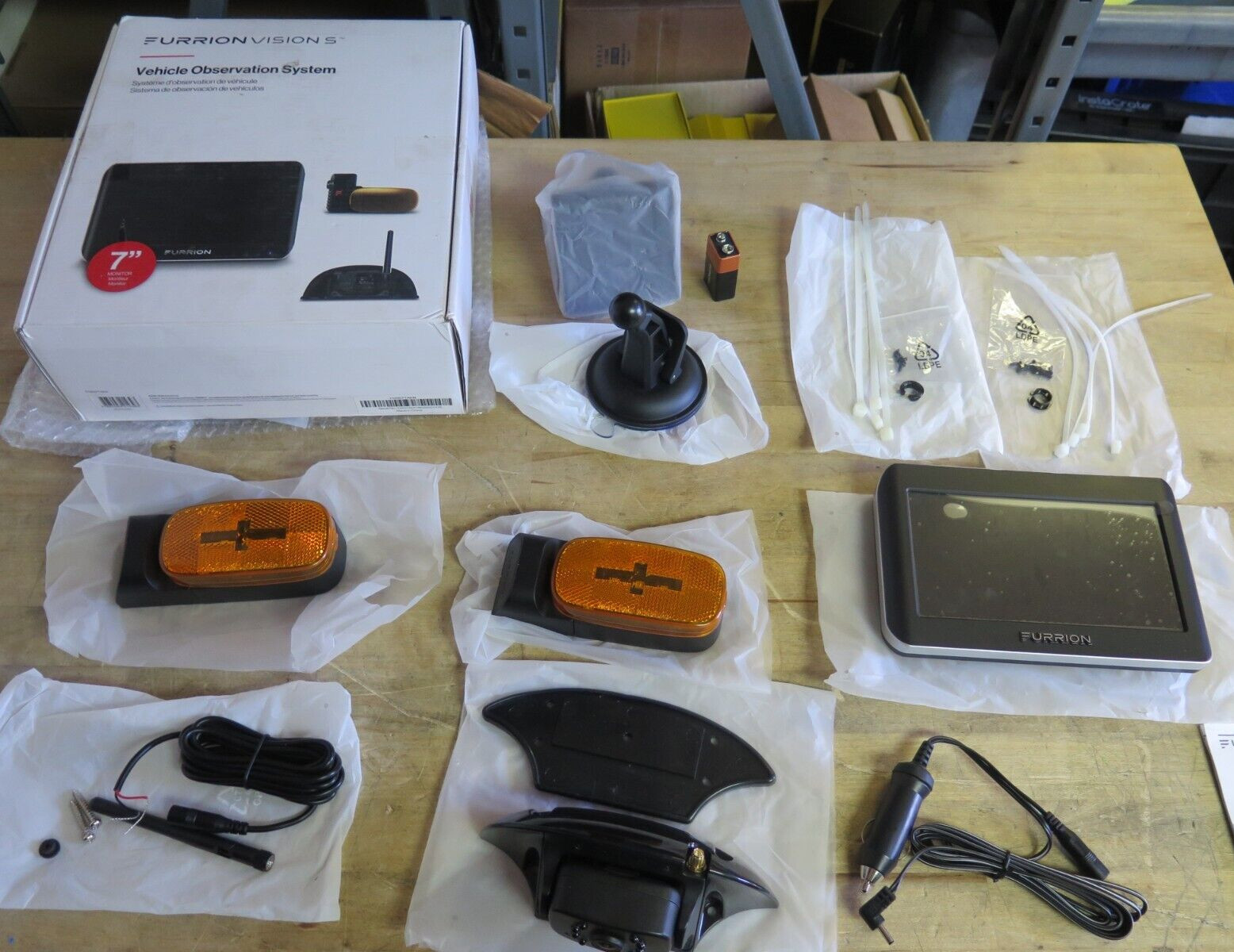 Furrion FOS07TAEN Vision S Vehicle Observation System, Rear & 2 Sides (O4D)