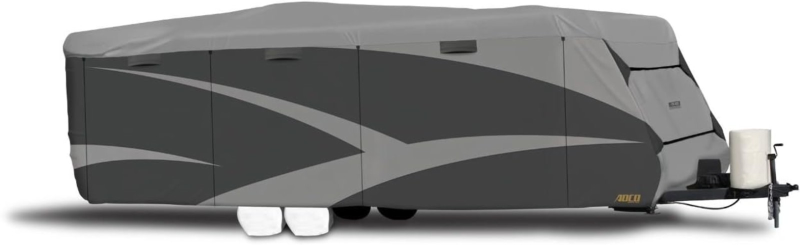 SFS AquaShed Gray RV Cover for Trailers 26’1″ – 28’6″ – Moisture Defense