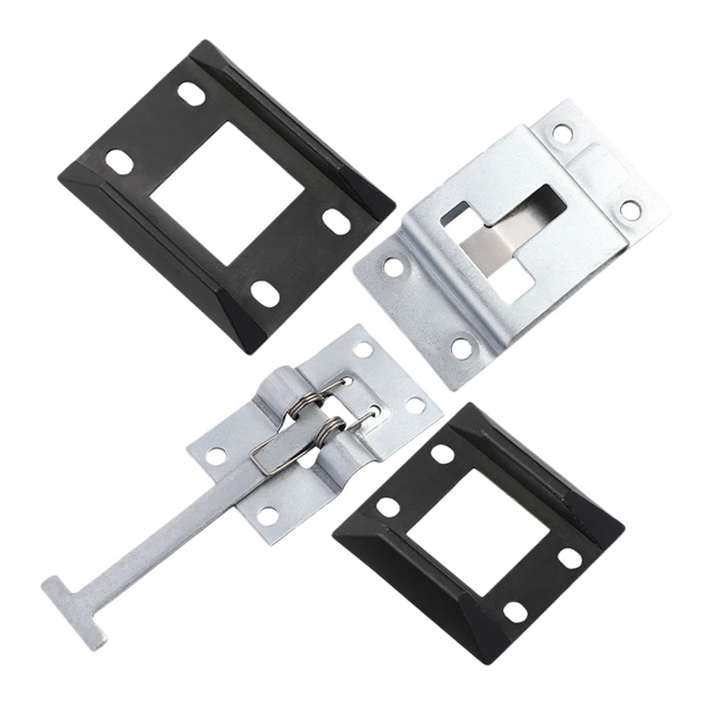 2 Sets Rv Trailer Door Holder Cargo Hasp Keeper Camper Open Latch