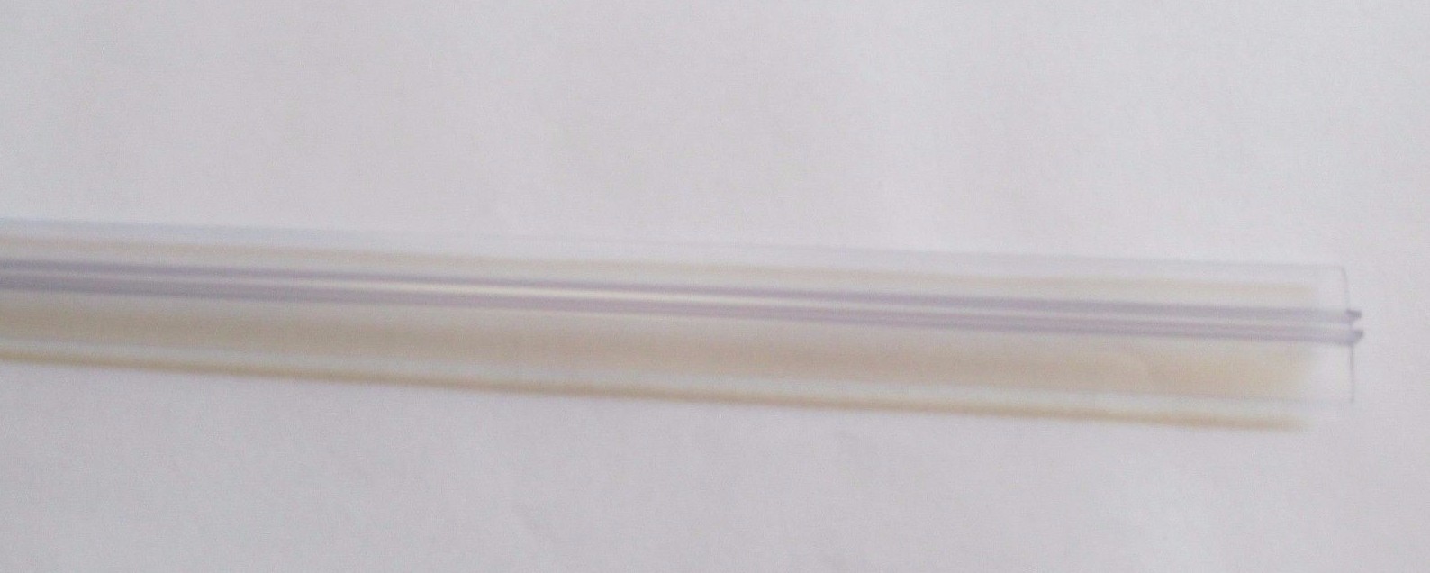 92″ IVORY Rigid Plastic 1″ Ceiling Sidewall Batten Snap Trim & Retainer RV