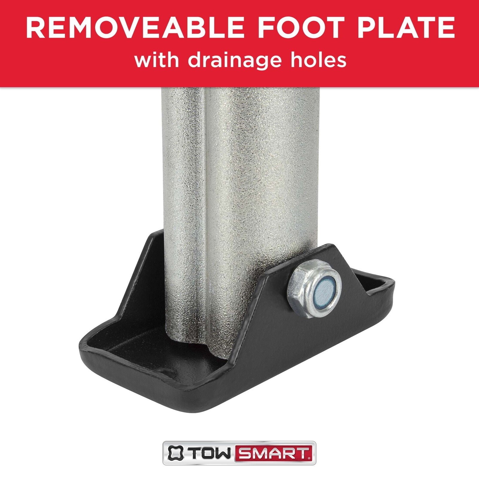 Top Wind A-Frame Jack 15in Lift 2000lb Car Corrosion-resistant Utility Trailers