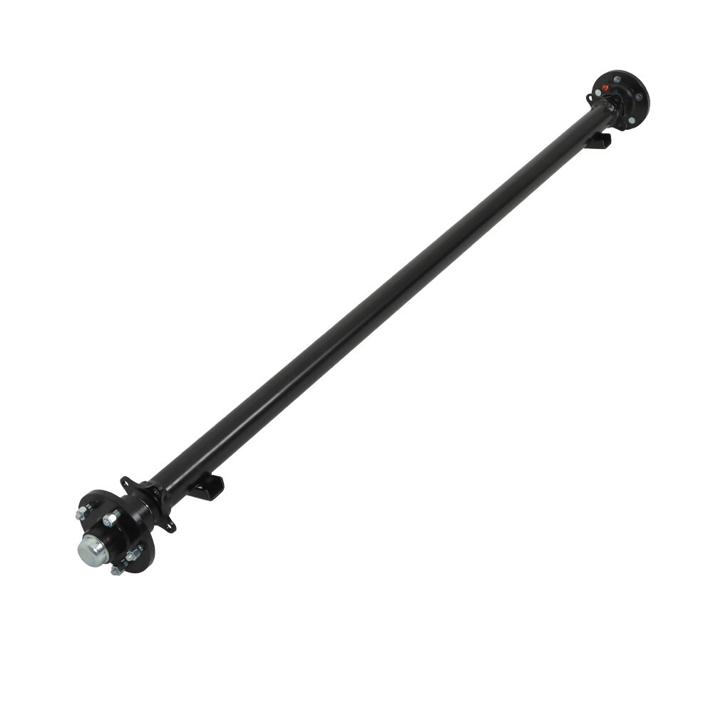 3.5K 5 lug Boat Trailer 3500lbs Axle Complete Cargo RV Camper Axel w/ U-Bolt Kit