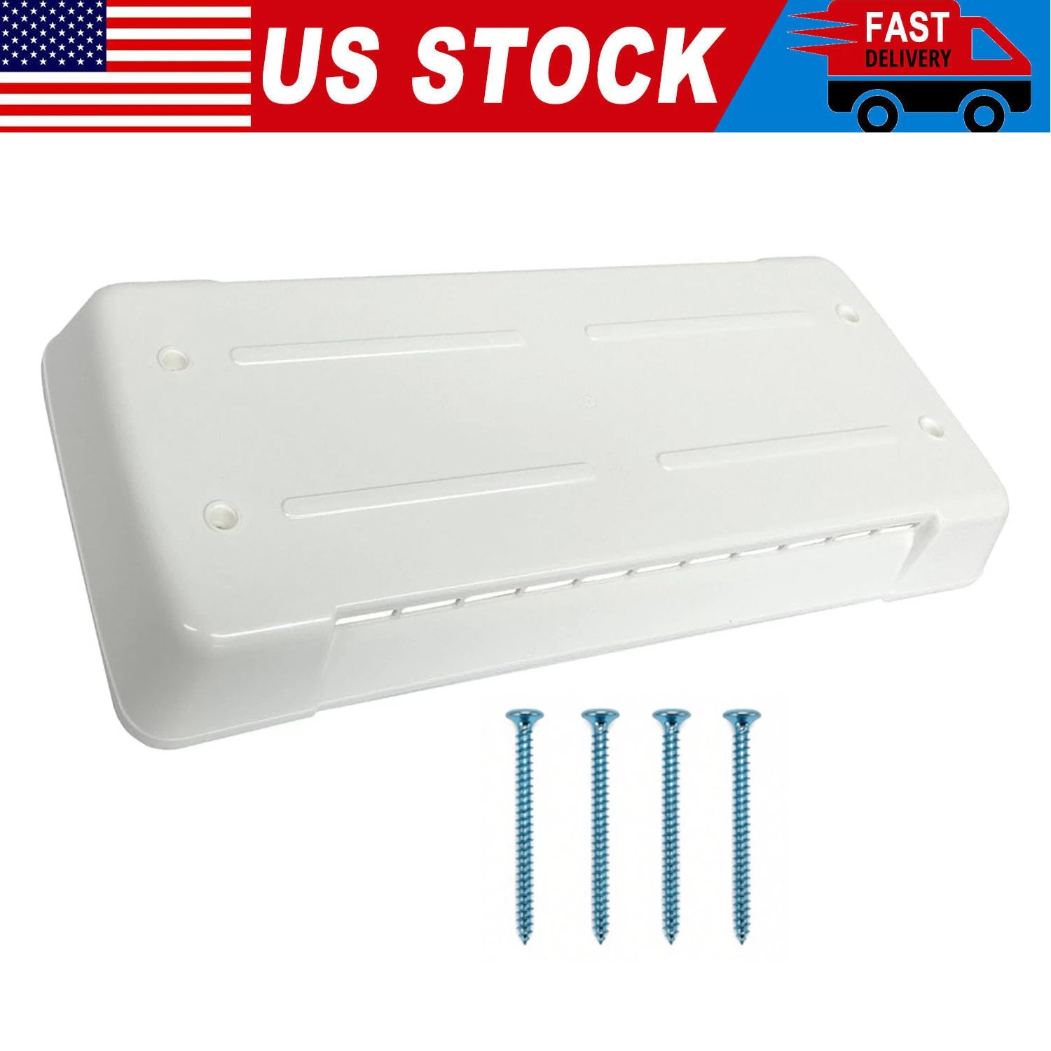 New Style Dometic Refrigerator Vent Lid Cover Replacement RV Trailer Camper