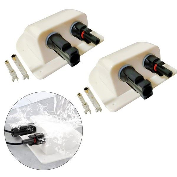 Sleek Design 2 PCS IP68 Rated Junction Box for Solar Panel Connections