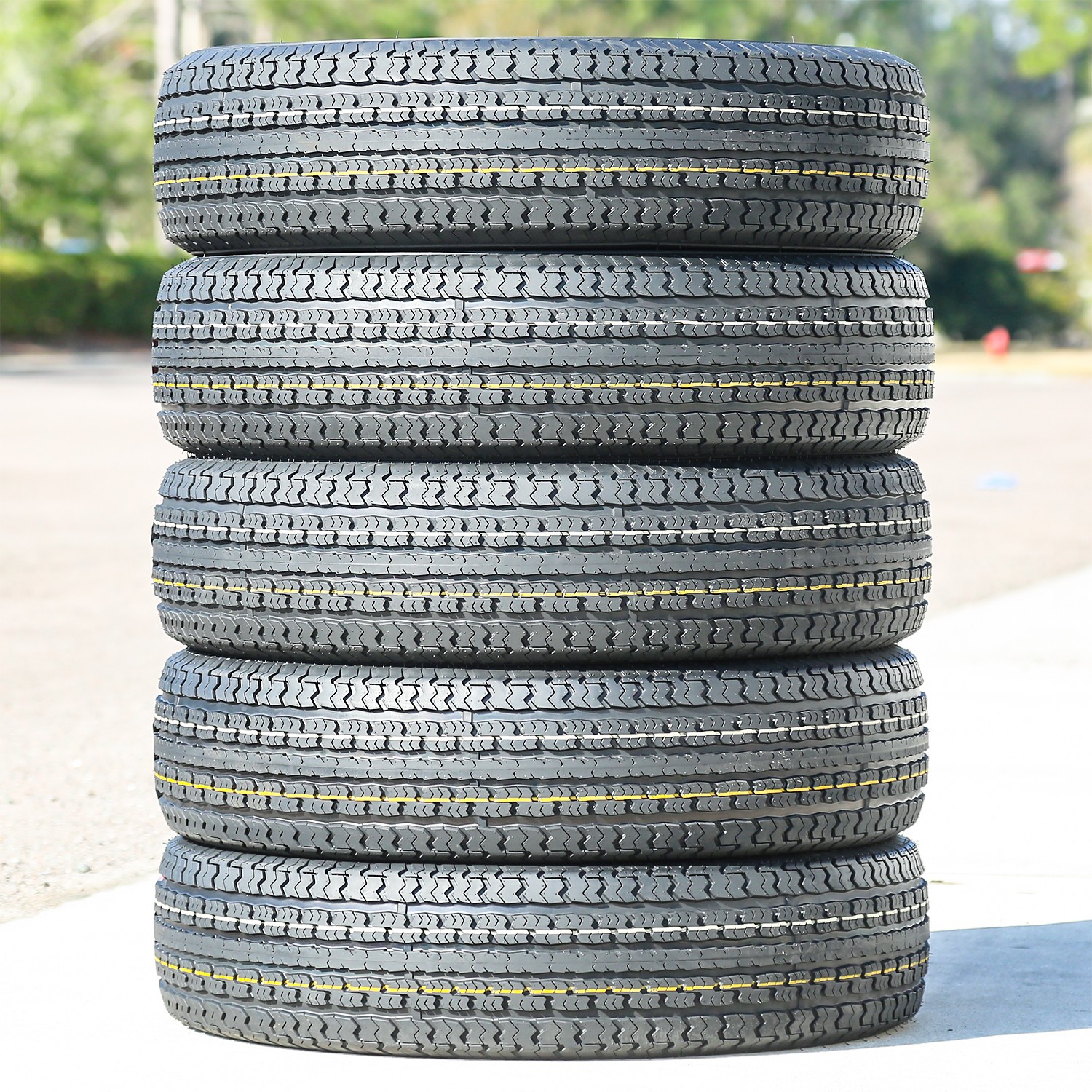 2 Tires Nebula ST Radial N’ 001 Semi-Steel 215/75R14 108/103L D 8 Ply Trailer