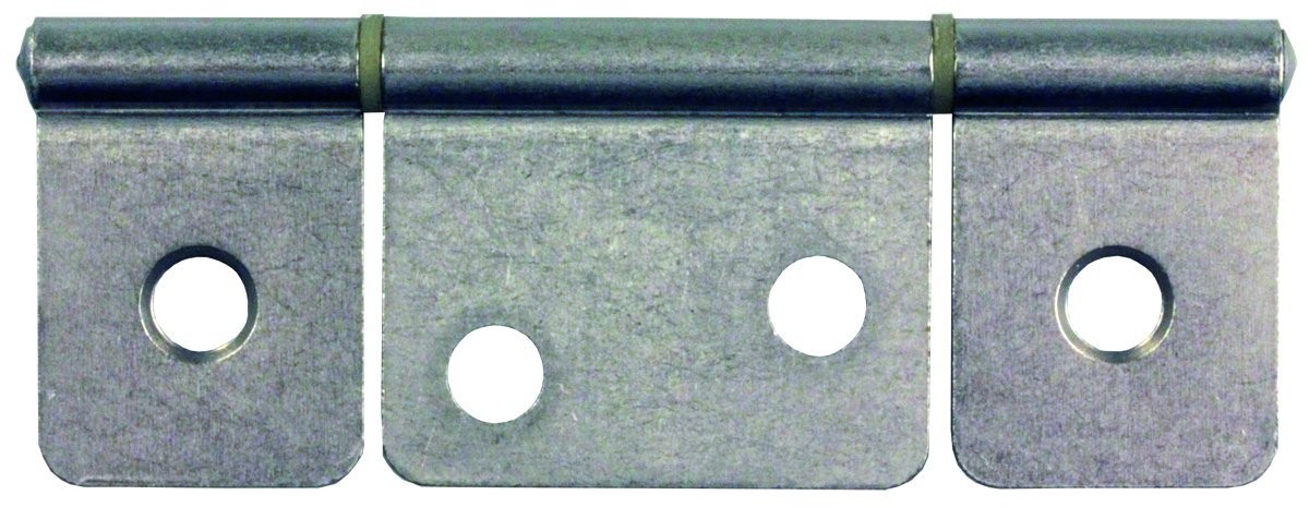 JR Products 70635 Non-Mortise Hinge – Satin Nickel 3.5 x 1.5 x 1.2″
