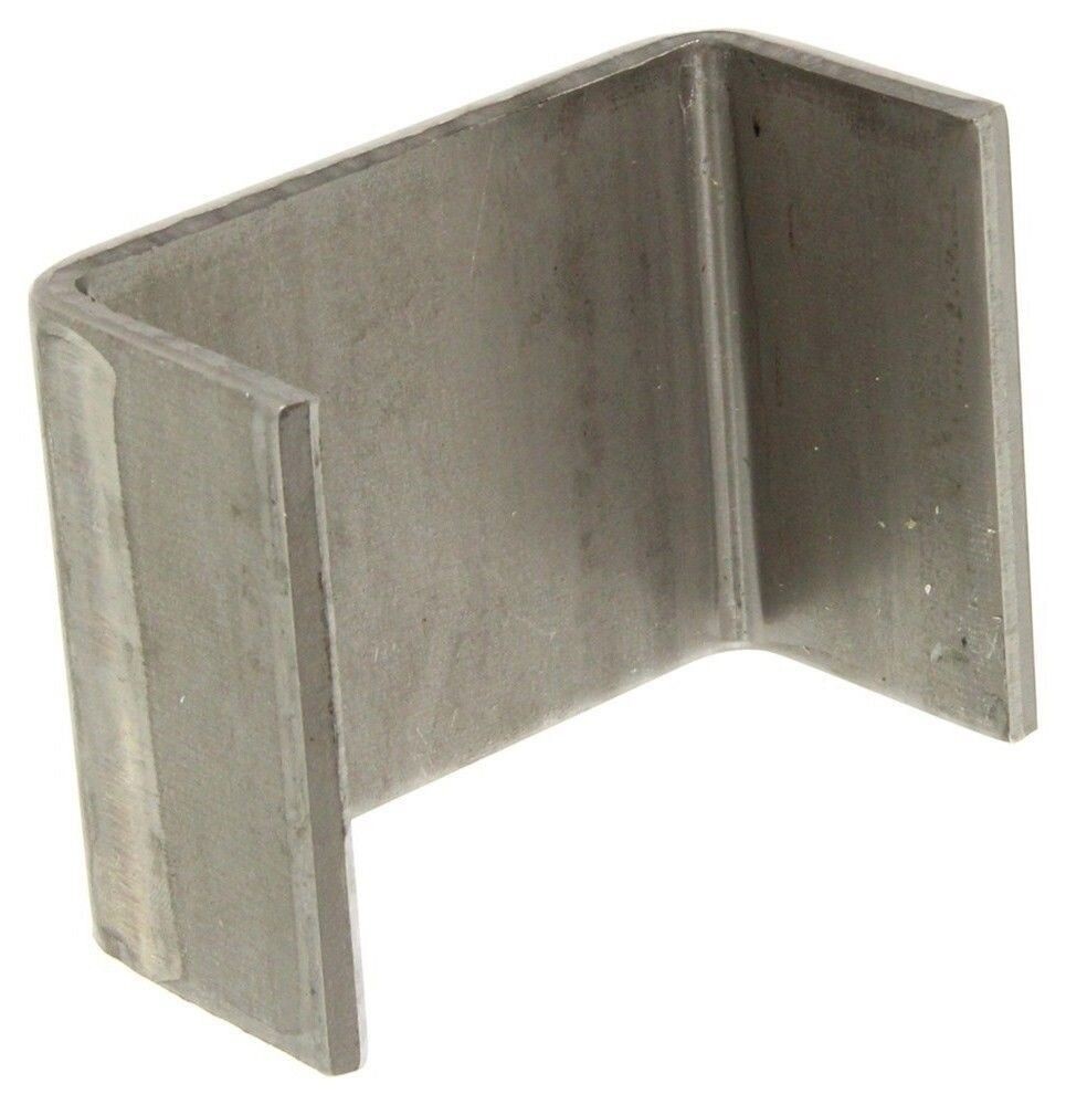 (8) Heavy Duty Weld on 2×4 Steel Stake Pockets for Trailer Truck 4 Ga -27022