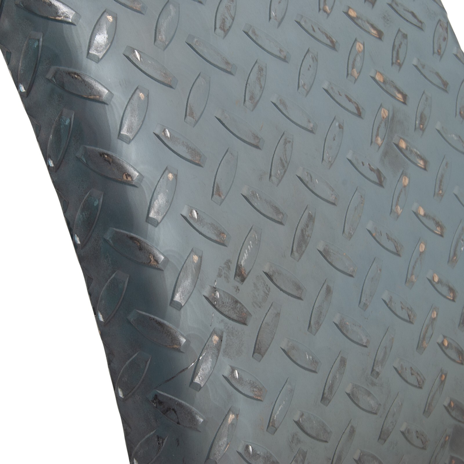 (Qty 2)- Trailer Fenders Single Axle Round Steel Diamond Plate 9″ x 32″ x 15″