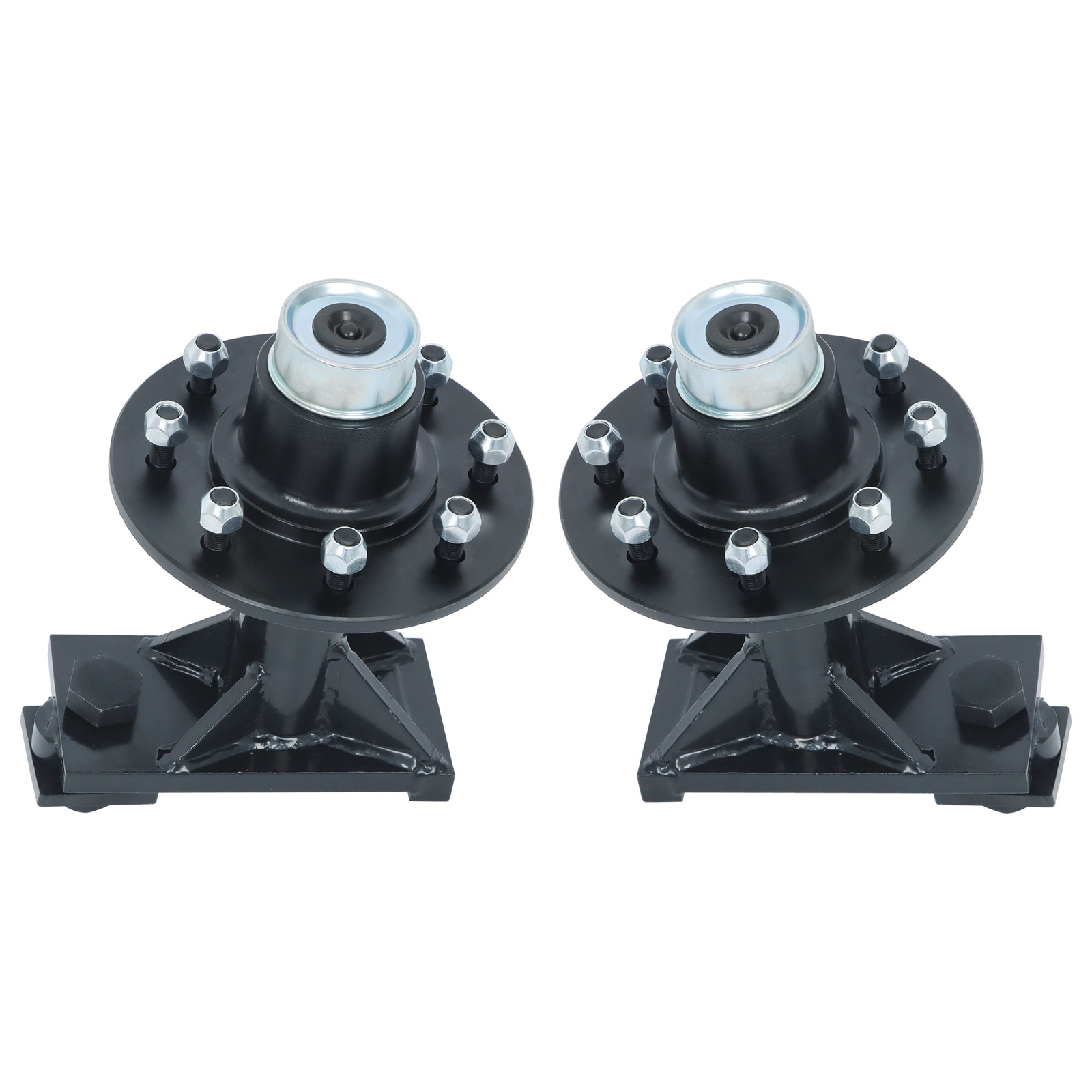 LABLT 8 × 6.5 Lug 8000LB Superior Shipping Container Wheels Bolt-on Spindle Kits