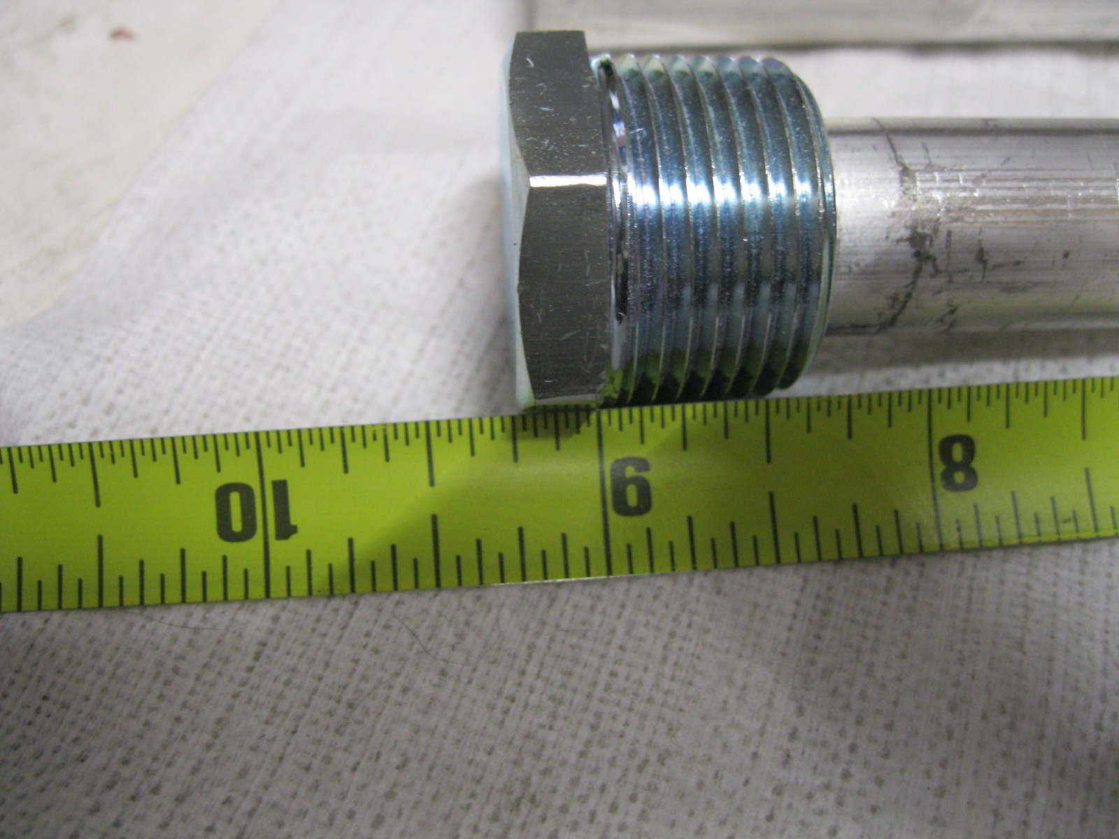 2 QTY, RV Water Heater Anode Rod Aluminum Zinc – Fits Suburban and Mor-Flo
