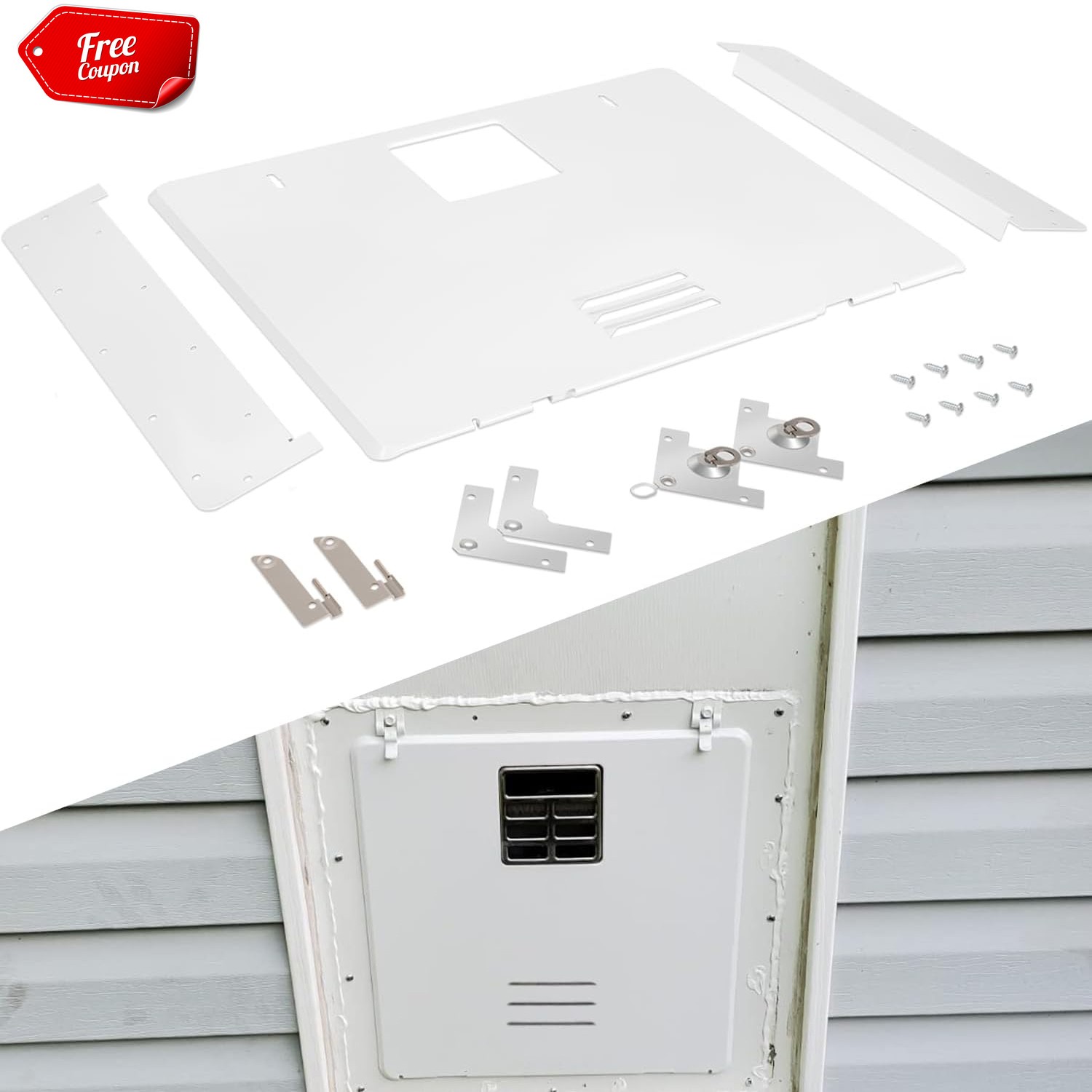 94946 RV Door Conversion Kit for Dometic / Atwood Water Heater 12.5″ x 16.5″