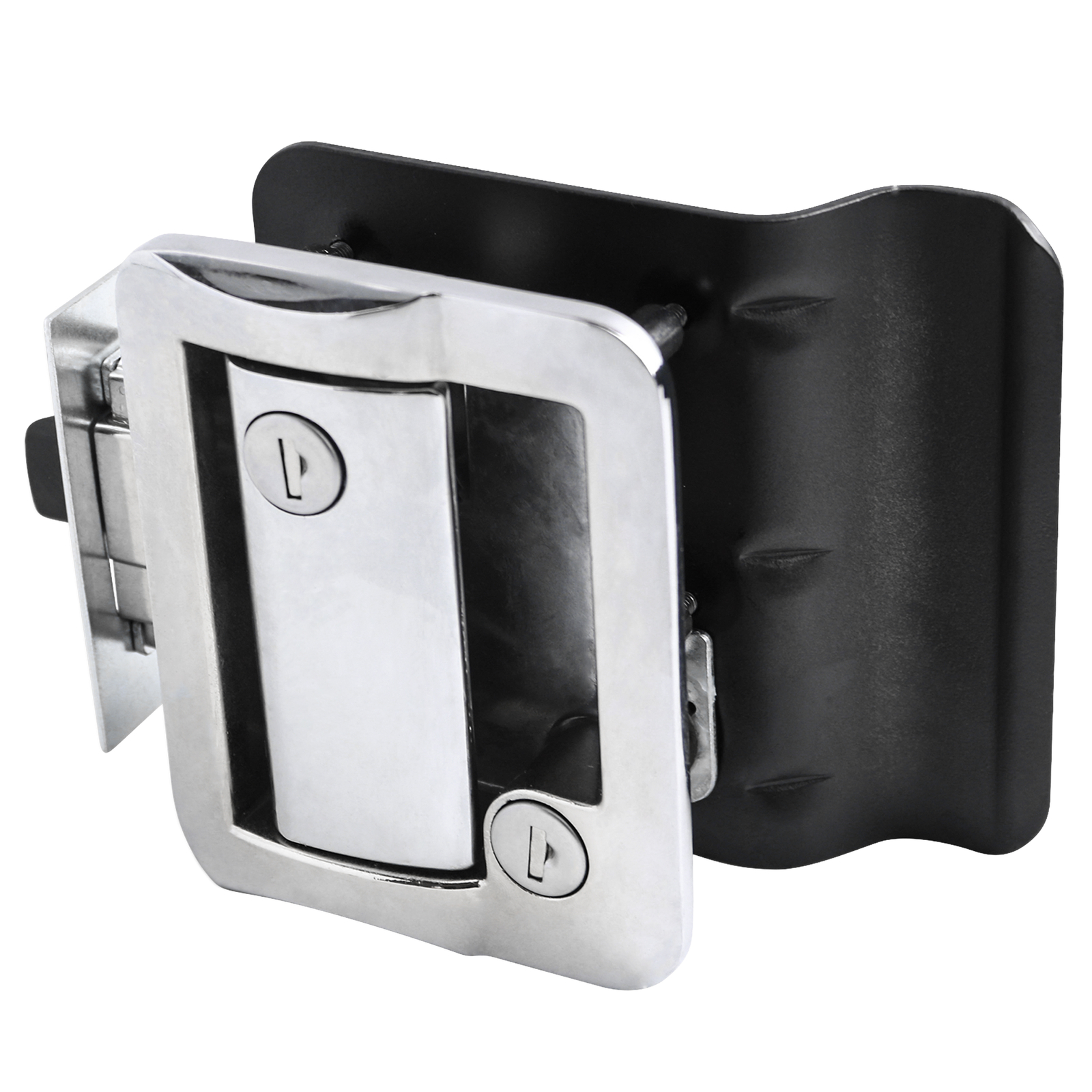 2X NEW CHROME RV CAMPER TRAILER MOTORHOME PADDLE ENTRY DOOR LOCK LATCH DEADBOLT