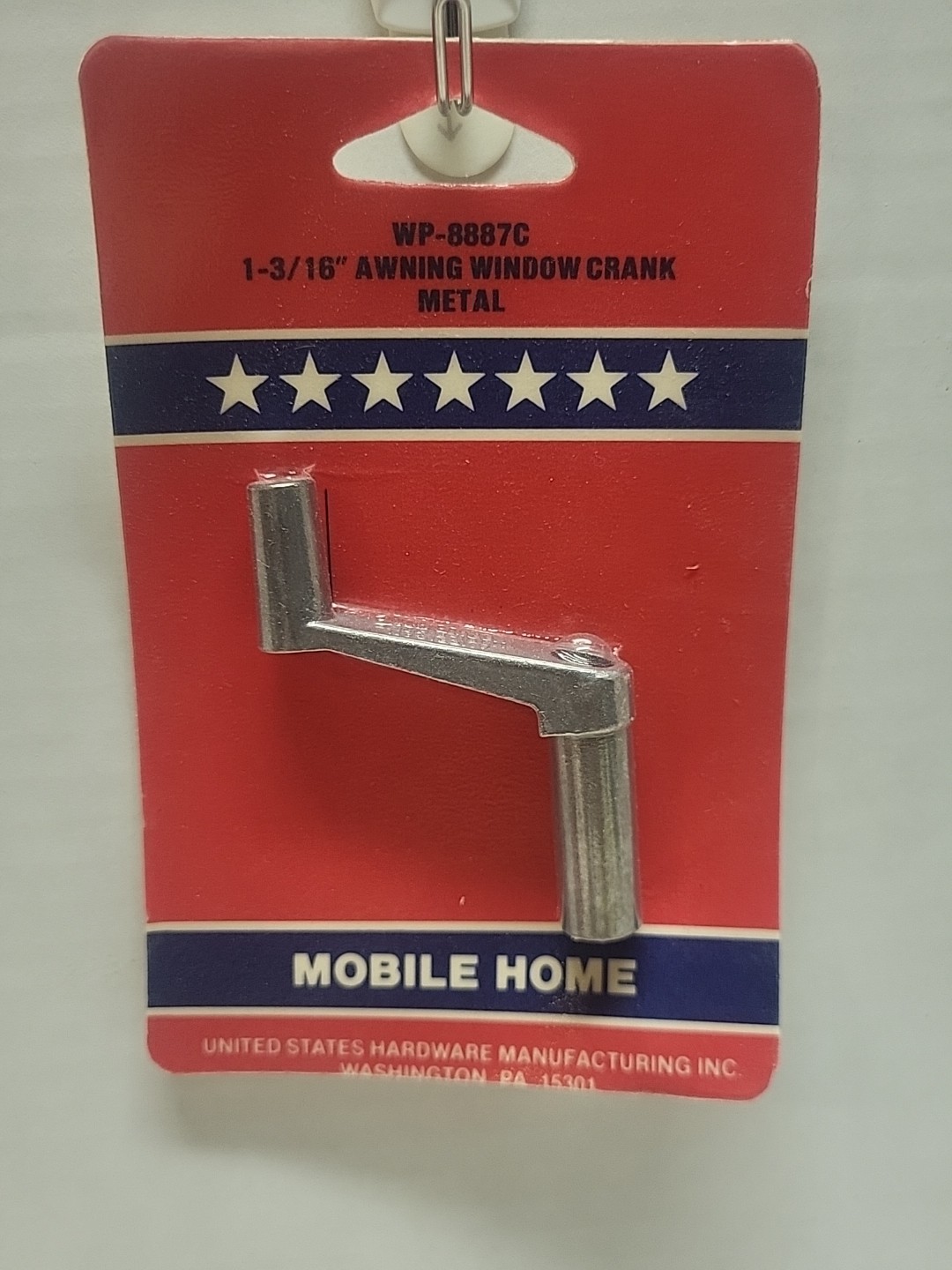 UNITED STATES HARDWARE MOBILE HOME 1-3/16″ AWNING WINDOW CRANK metal WP-8887C