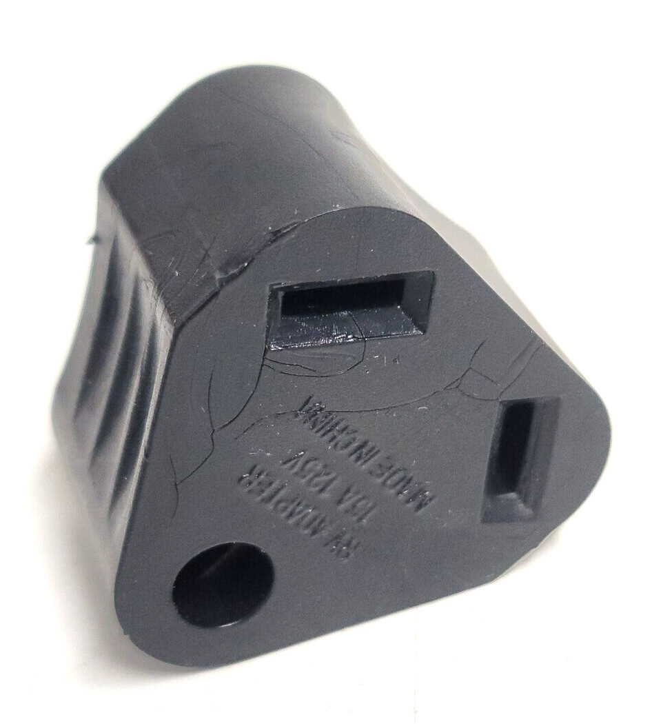 New – US Hardware RV-307C 30 Amp Female to 15 Amp Male RV Adapter