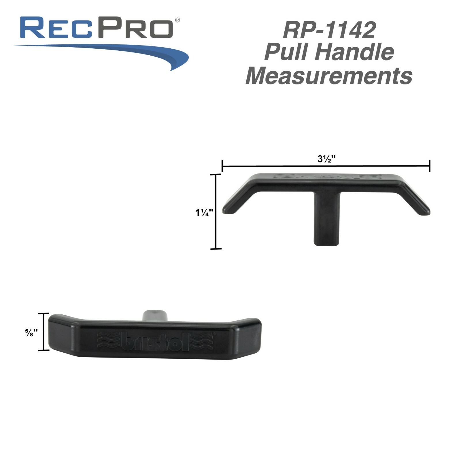 RV Replacement Waste Valve Pull Handle RV Plumbing Waste Water Systems Black