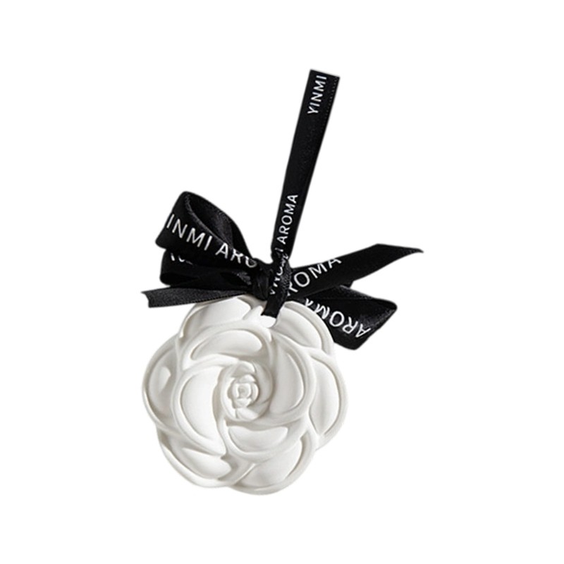 Decorative Camellia Wax Sachet Air Freshener Multipurpose For Cars Closets Rooms