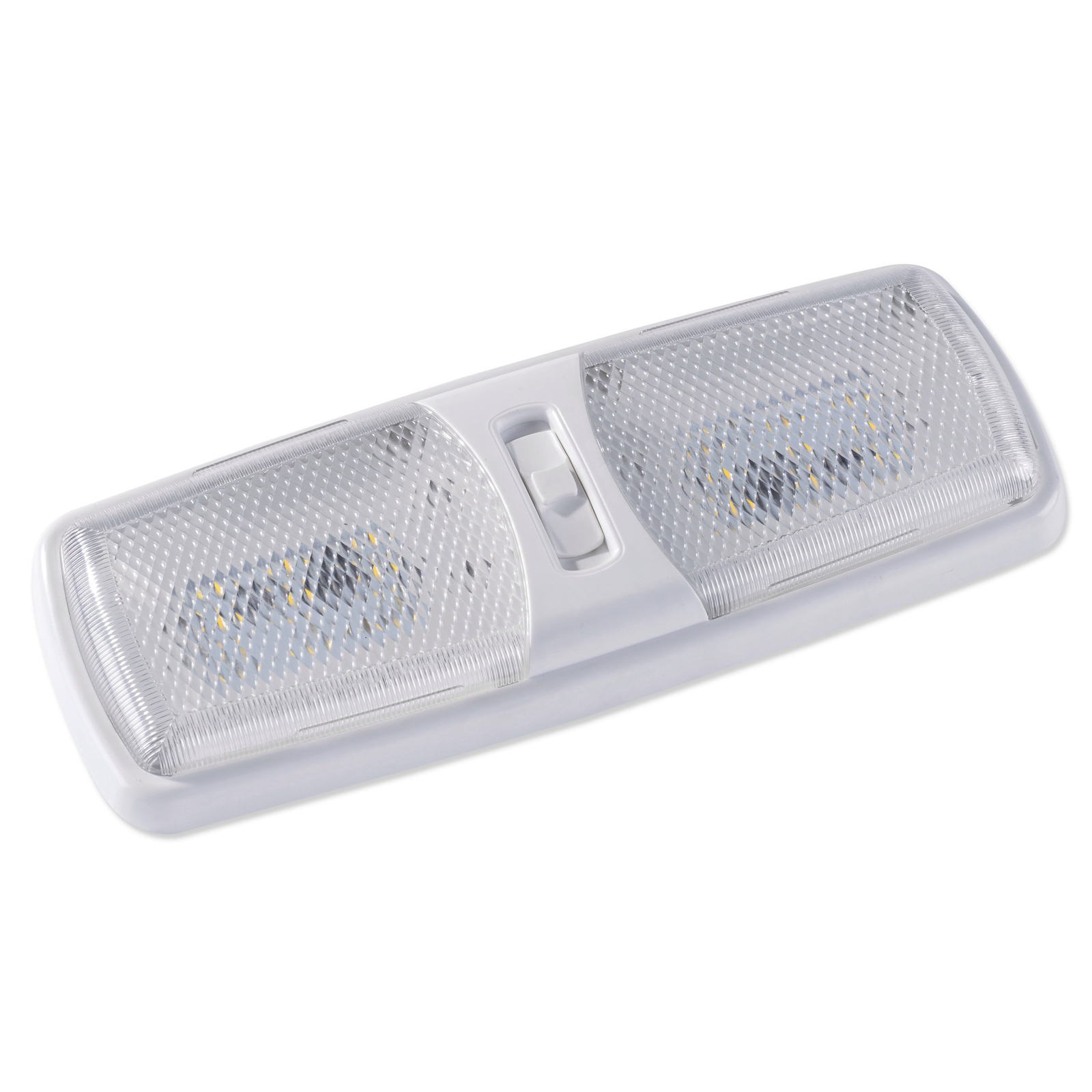 5x Leisure LED RV Interior Led Ceiling Light Boat Camper Trailer double Dome 12V